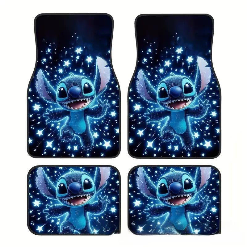 Stitch Themed Car Mat