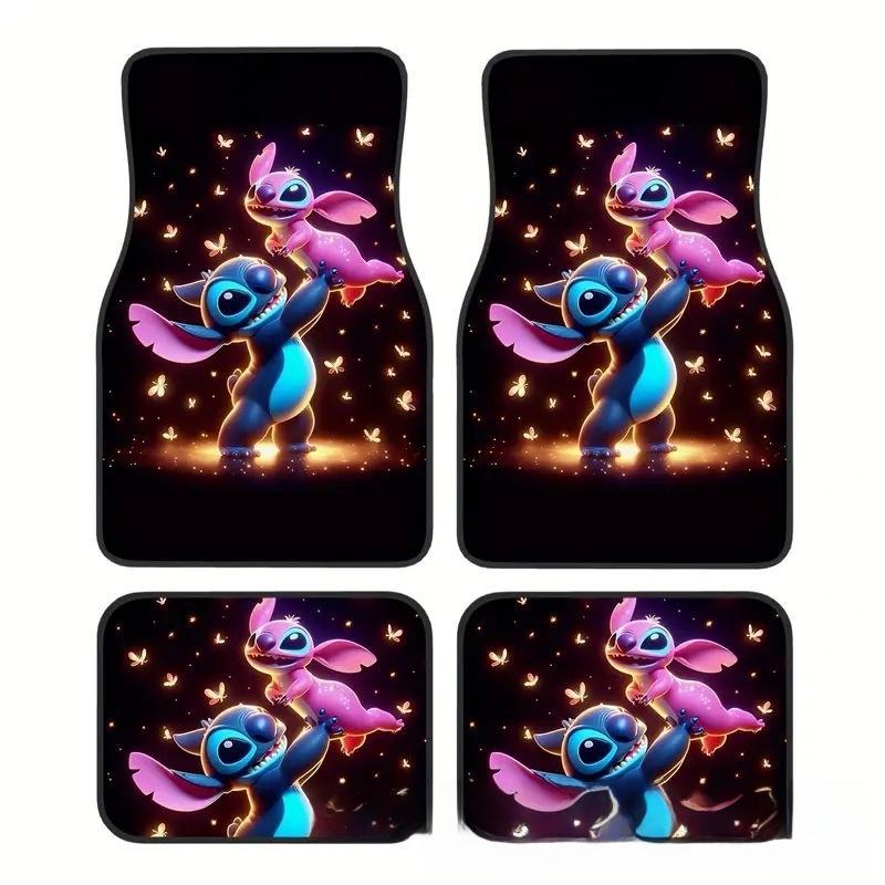 Stitch Themed Car Mat