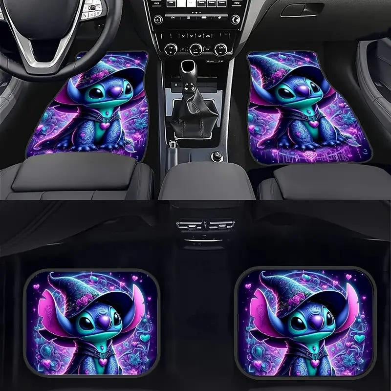 Stitch Themed Car Mat